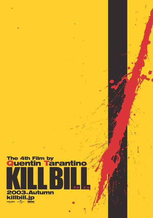Kill Bill Vol. 1 - Plakatmotiv - Bildquelle: Miramax Films/Dimension Films. All Rights Reserved.