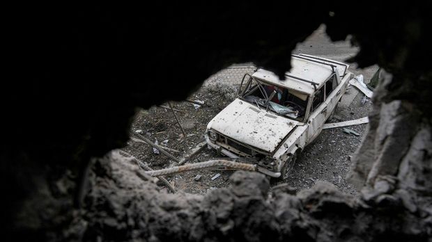 Feuerpause in belagerter Stadt Mariupol