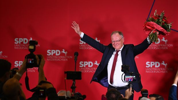 SPD gewinnt Landtagswahl in Niedersachsen