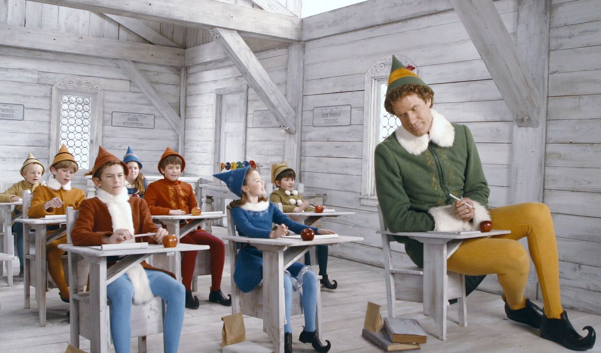 Es war einmal am Heiligabend, da krabbelte ein Waisenbaby in den Geschenkesack des Weihnachtsmannes, reiste darin bis zum Nordpol und wuchs dort als... - Bildquelle: Warner Bros. Television
