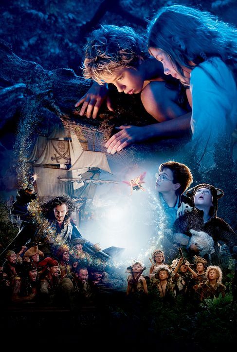 Erleben aufregende Abenteuer: Peter Pan (Jeremy Sumpter, oben) und seine Freunde ... - Bildquelle: 2004 Sony Pictures Television International. All Rights Reserved.