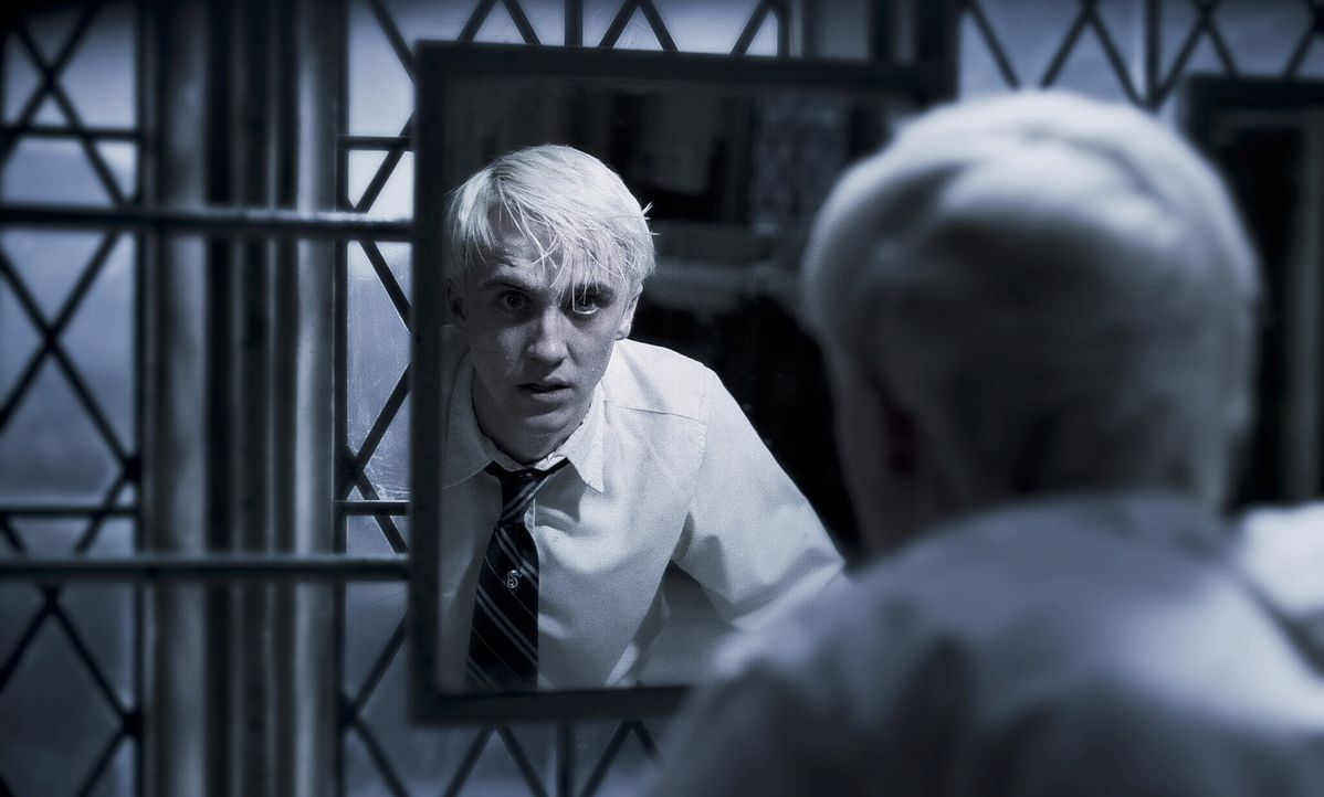 Draco Malfoy (Tom Felton) ist nicht so hartgesotten wie er glaubte ... - Bildquelle: Warner Brothers