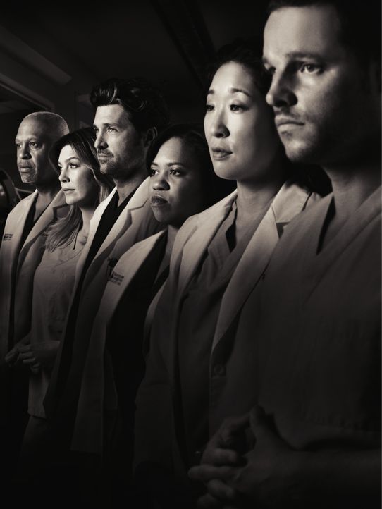 (7. Staffel) - Neues aus dem Seattle Grace Hospital: (v.l.n.r.) Dr. Webber (James Pickens, Jr.), Dr. Grey (Ellen Pompeo), Dr. Shepherd (Patrick Demp... - Bildquelle: ABC Studios