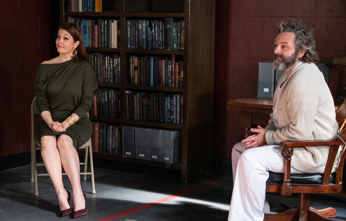 Jessica Whitly (Bellamy Young, l.); Dr. Martin Whitly (Michael Sheen, r.) - Bildquelle: © Warner Bros. Entertainment Inc. All rights reserved.