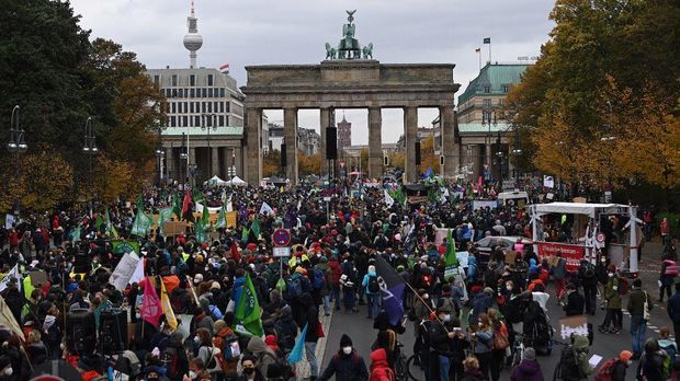 Große Klima-Demo in Berlin