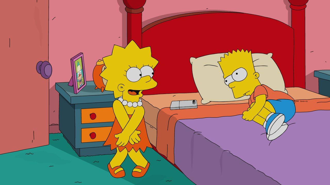Lisa (l.); Bart (r.) - Bildquelle: © 2022 by 20th Television.