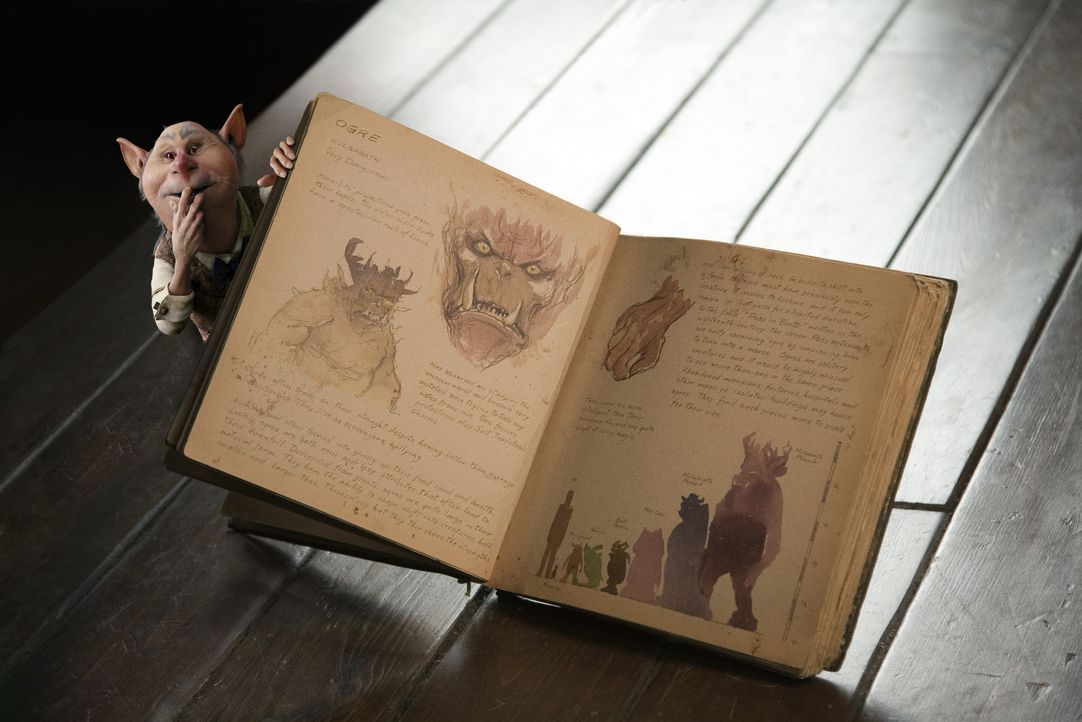 Das Wichtelmännchen Thimbletack weiß, dass das "Handbuch der magischen Geschöpfe" Auslöser für jede Menge Ärger sein wird ... - Bildquelle: © Paramount Pictures
