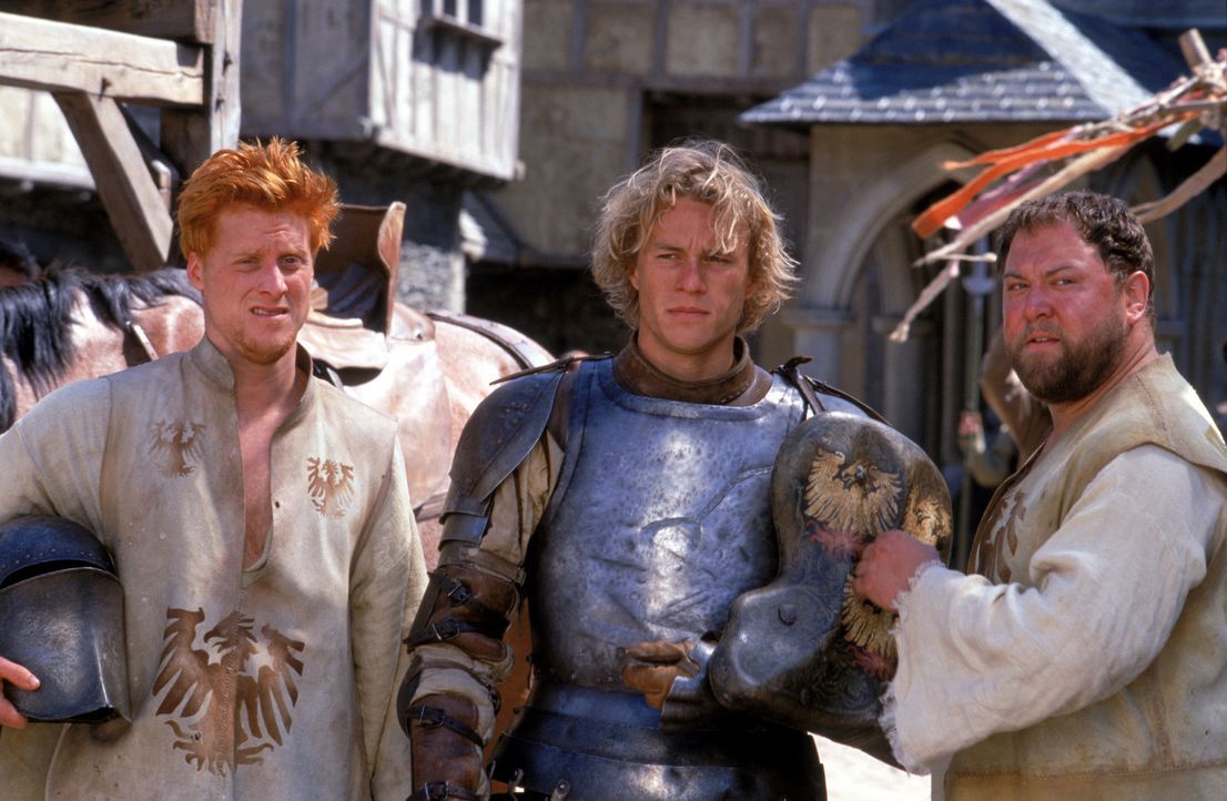 Eines Tages stehen die beiden Knappen Roland (Mark Addy, r.) und Wat (Alan Tudyk, l.) vor einer schweren Entscheidung: Entweder ein leerer Magen ode... - Bildquelle: 2003 Sony Pictures Television International. All Rights Reserved