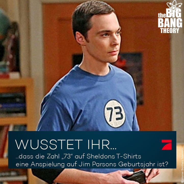 Big Bang Theory Trivia: Die geheimnisvolle 73 - Bildquelle: Warner Brothers Television