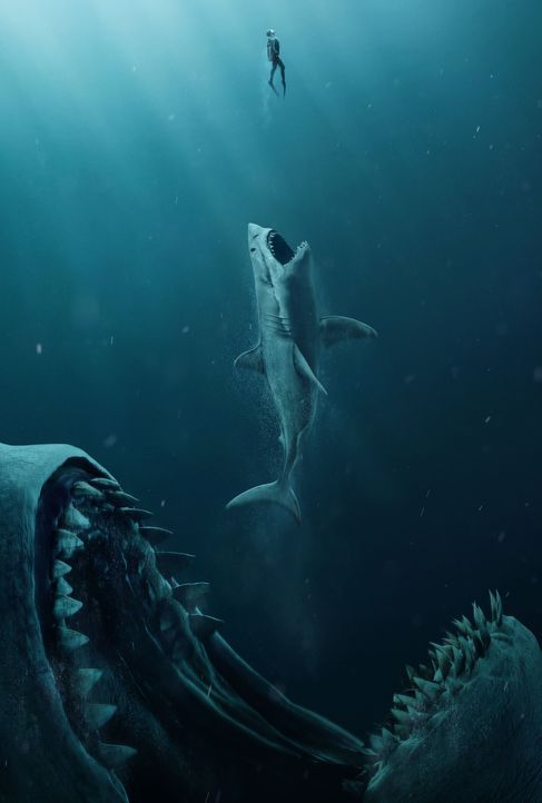 Meg - Artwork - Bildquelle: 2018 Warner Bros. Entertainment Inc. All Rights Reserved.