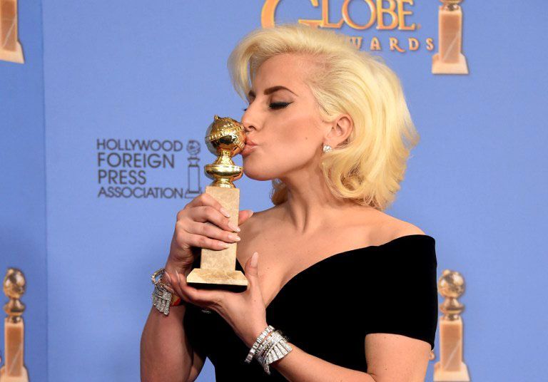 GG-Gewinner-160110-Gaga-getty-AFP - Bildquelle: getty-AFP