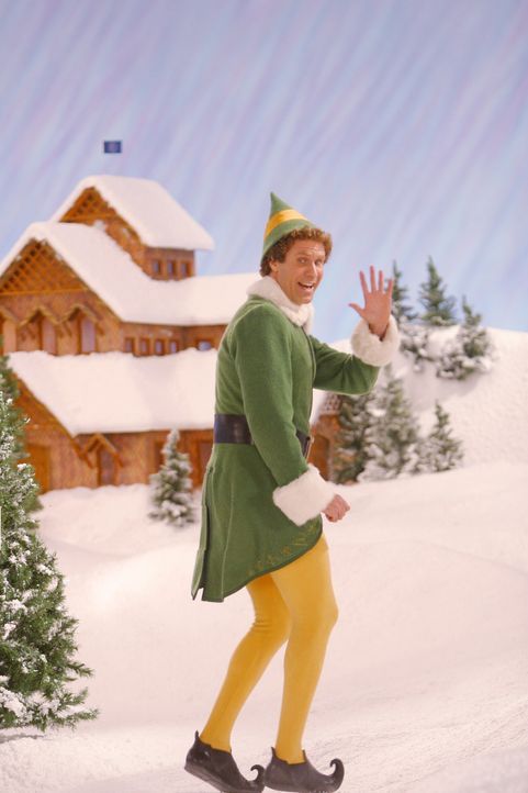 Buddy (Will Ferrell), der Weihnachtself, ist gekommen, um die Welt zu retten ... - Bildquelle: Warner Bros. Television