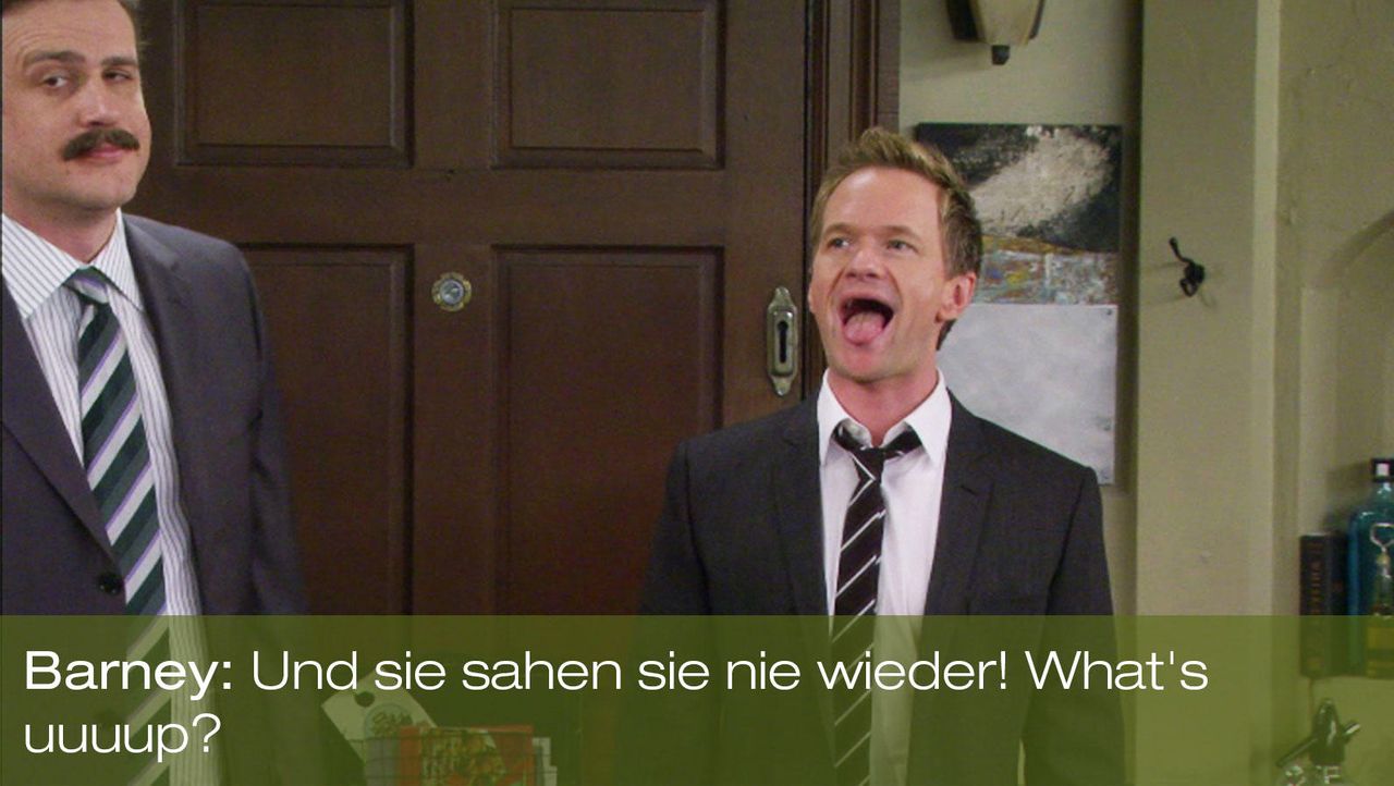 Die besten Sprüche von Barney Stinson HIMYM
