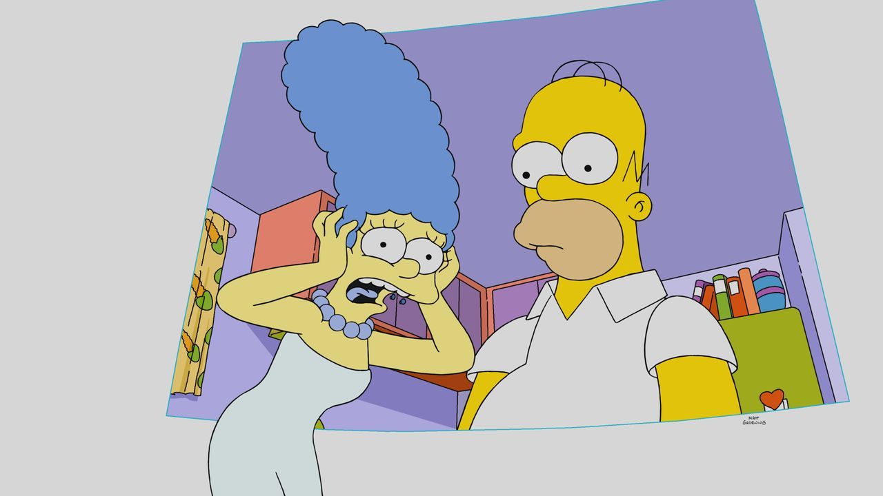 Marge (l.); Homer (r.) - Bildquelle: 2019-2020 Twentieth Century Fox Film Corporation.  All rights reserved.