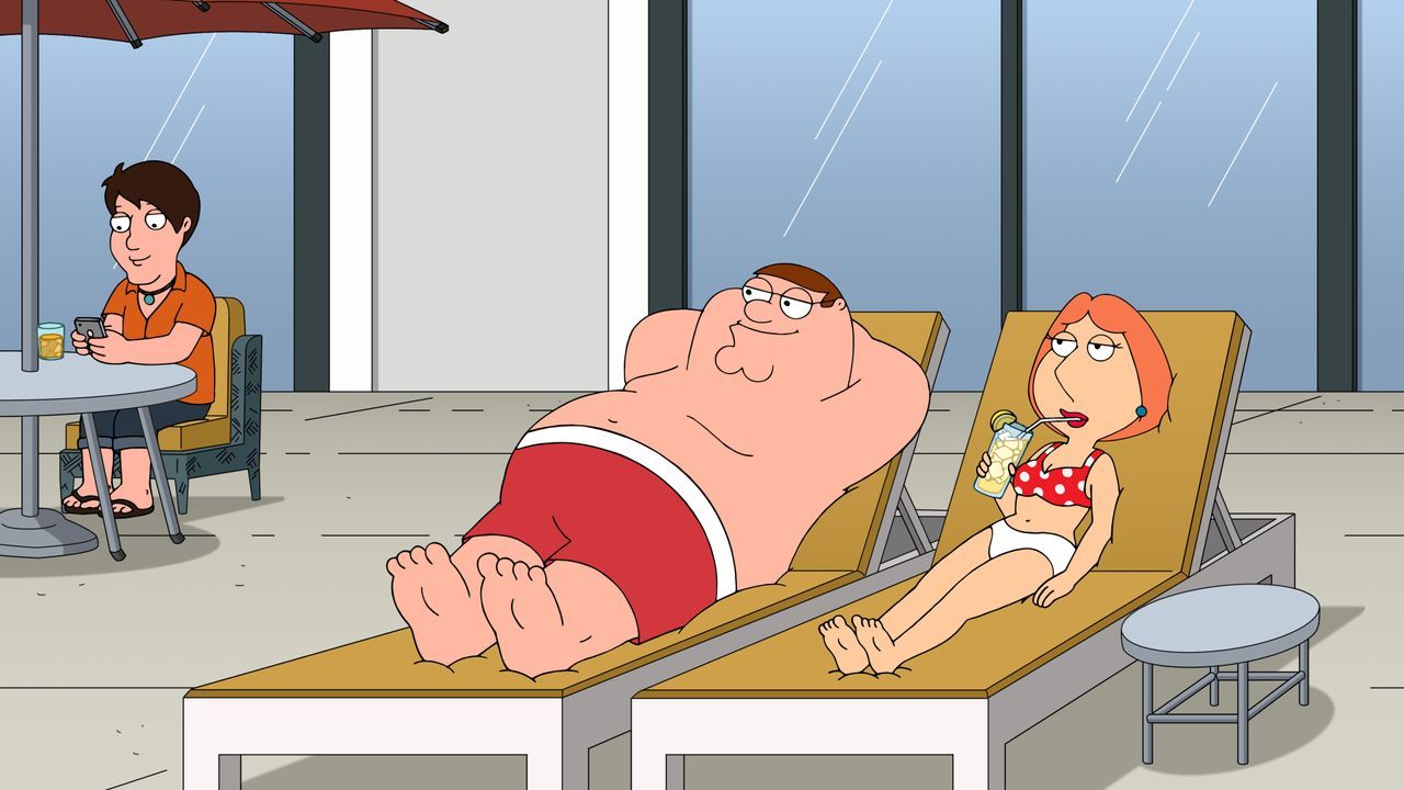 Peter Griffin (l.); Lois Griffin (r.) - Bildquelle: 2021-2022 Fox Broadcasting Company, LLC. All rights reserved.