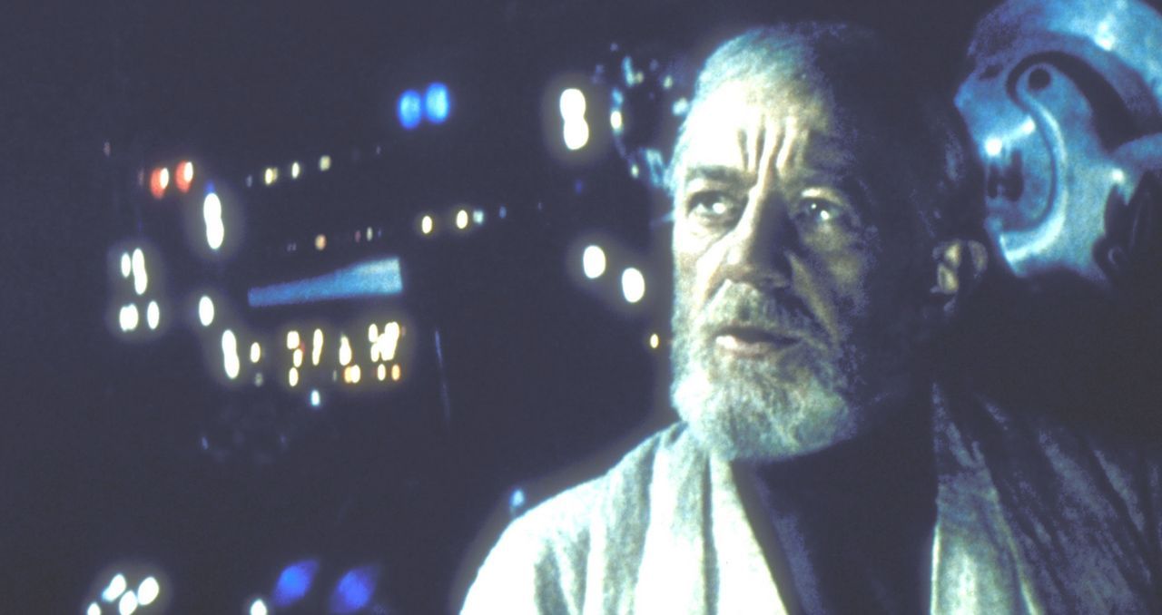 Fürchtet weder Tod noch Darth Vader: Obi-Wan (Alec Guinness). - Bildquelle: Lucasfilm LTD. & TM. All Rights Reserved.