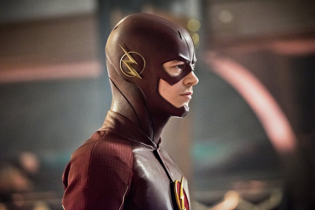 Als Barry alias The Flash (Grant Gustin) bewusst wird, dass er in der Zeit zurückgereist ist, ahnt er noch nicht, was diese Tat für Folgen hat ... - Bildquelle: Warner Brothers.