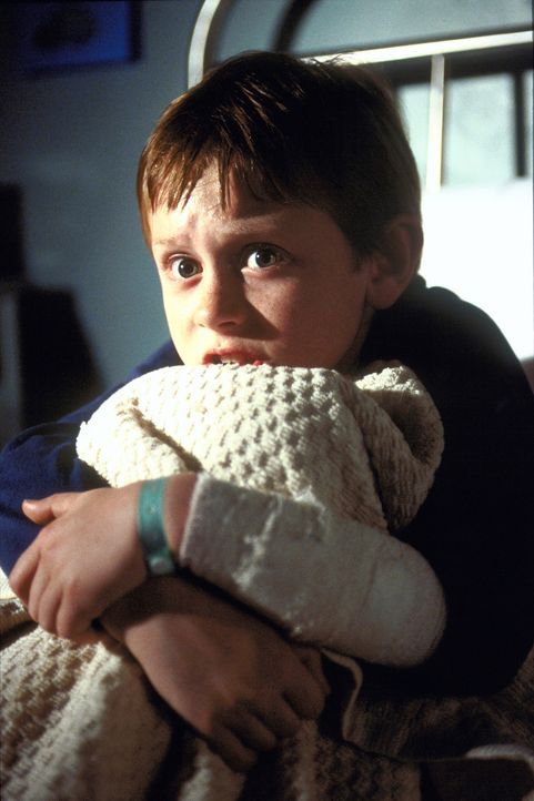 Ohne Caitlins kleinen Bruder Michael (Lee Cormie) will die mordende Zahnfee nicht wieder verschwinden ...dende Zahnfee im Nacken: (v.l.n.r.) Michael... - Bildquelle: 2004 Sony Pictures Television International. All Rights Reserved.