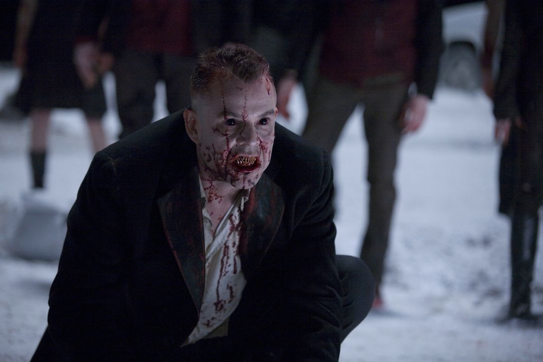 Kann nur mit seinen eigenen Waffen vernichtet werden: der Vampirboss Marlow (Danny Huston) ... - Bildquelle: 2007 Columbia Pictures Industries, Inc. All Rights Reserved.