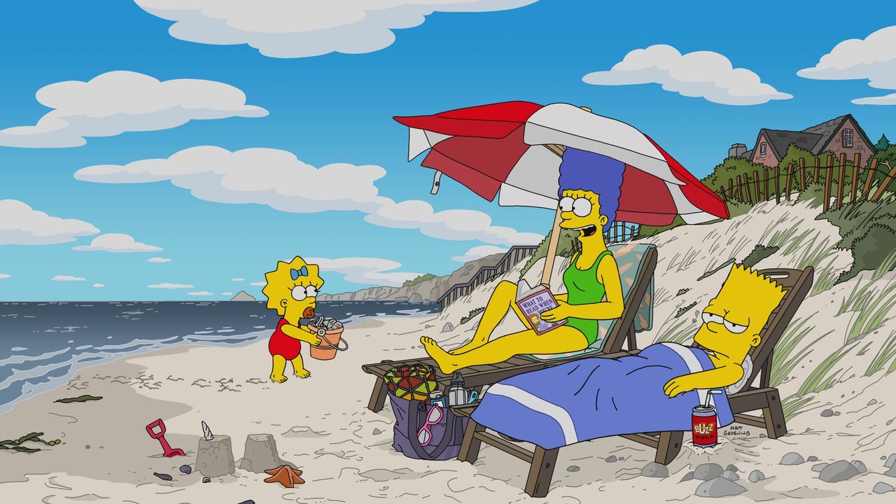 (v.l.n.r.) Maggie; Marge; Bart - Bildquelle: 2020 by Twentieth Century Fox Film Corporation.