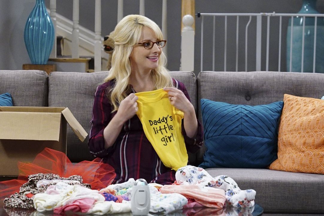 Die Geburt ihres zweiten Kindes rückt immer näher: Bernadette (Melissa Rauch) ... - Bildquelle: Warner Bros. Television