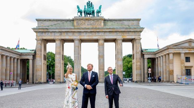 Royaler Besuch aus den Niederlanden in Berlin