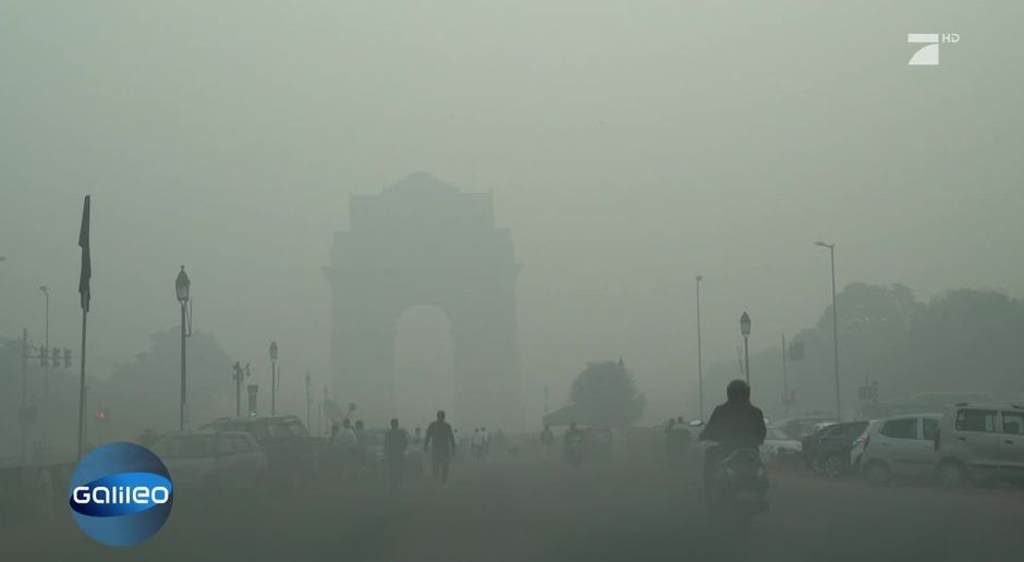 Galileo Video Smog Alarm In Neu Delhi Prosieben