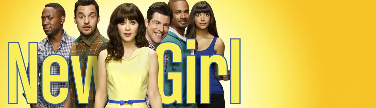 (4. Staffel) - Cece (Hannah Simone, r.), Coach (Damon Wayans Jr., 2.v.r.), Schmidt (Max Greenfield, 3.v.r.), Nick (Jake Johnson, 2.v.l.) und Winston... - Bildquelle: 2014 Twentieth Century Fox Film Corporation. All rights reserved.
