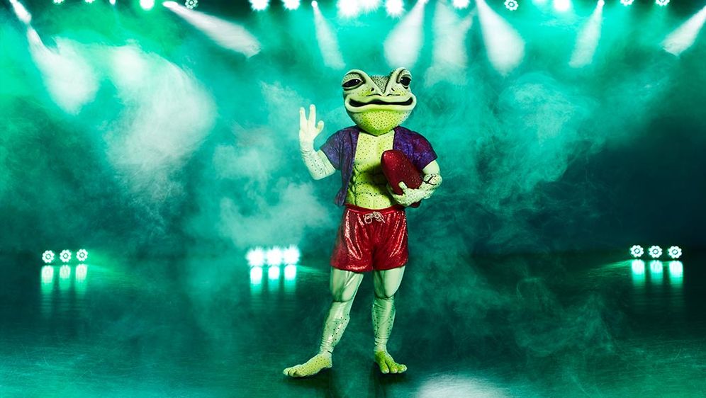 Frosch Bei The Masked Singer Tanzt Wigald Boning Den Froggy Dance