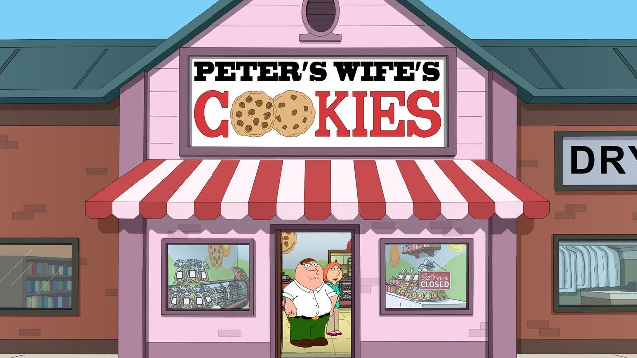 Werden Lois (r.) und Peter (l.) mit dem Keksladen erfolgreicher sein, als beim Großziehen ihrer Kinder? - Bildquelle: 2015-2016 Fox and its related entities. All rights reserved.