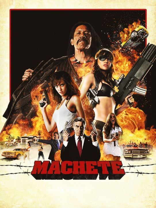 MACHETE - Plakatmotiv - Bildquelle: 2010 Machete's Chop Shop, Inc. All Rights Reserved.