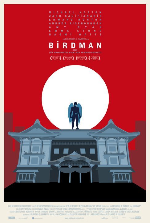 Birdman-Plakat-Japan-20th-Century-Fox - Bildquelle: TWENTIETH CENTURY FOX