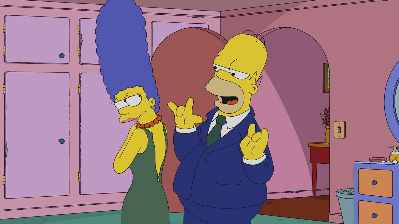 Marge (l.); Homer (r.) - Bildquelle: 2018-2019 Fox and its related entities. All rights reserved.
