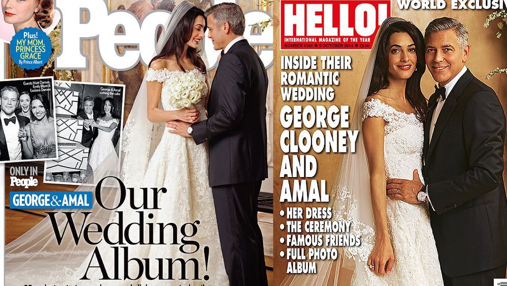 George Clooney und Amal Alamuddin: So schön war das ...