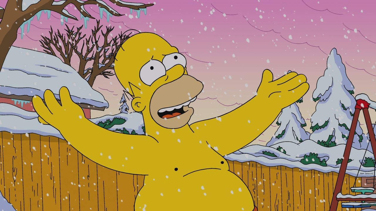 Grandiose Idee: Homer Simpson beschließt angesichts des weihnachtlichen Wetters in Springfield, Zimmer an White Christmas-Touristen zu vermieten - e... - Bildquelle: 2013 Twentieth Century Fox Film Corporation. All rights reserved.