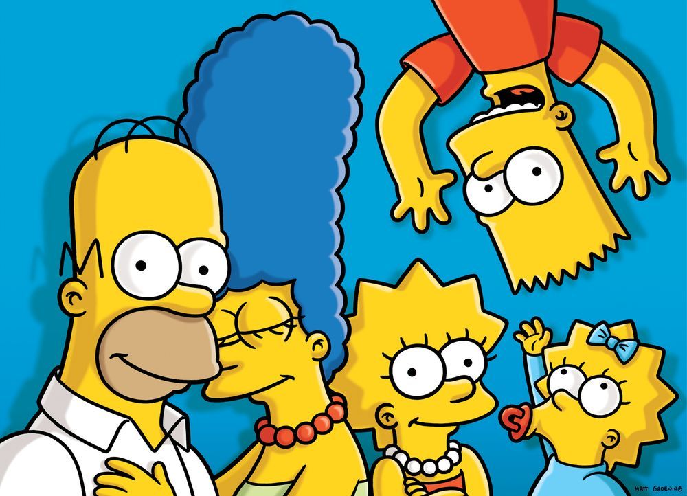 (28. Staffel) - Die Simpsons: Maggie (r.), Marge (2.v.l.), Homer (l.), Bart (2.v.r.) und Lisa Simpson (M.) ... - Bildquelle: 2016 - 2017 Fox and its related entities.  All rights reserved.