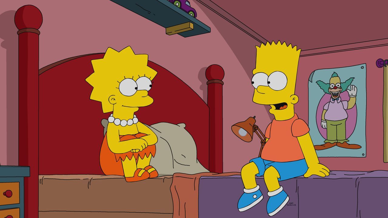 Lisa (l.); Bart (r.) - Bildquelle: 2020 by Twentieth Century Fox Film Corporation.