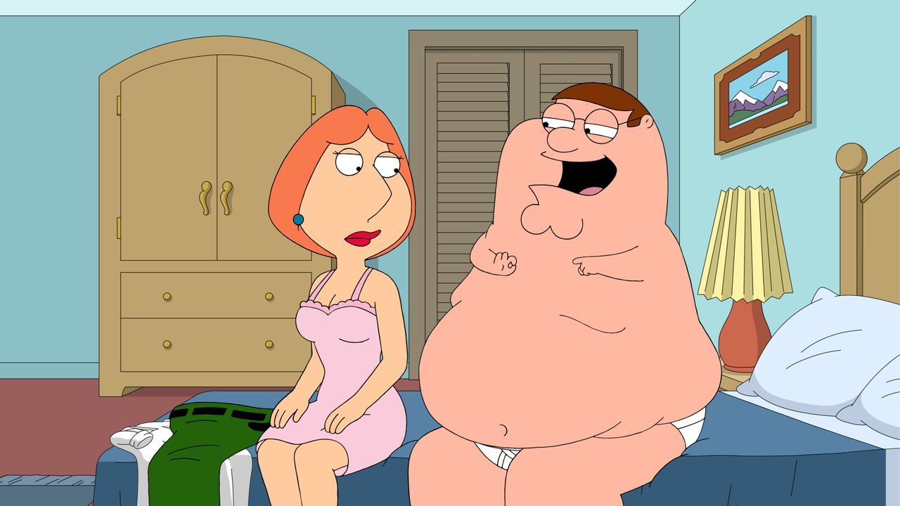Lois Griffin (l.); Peter Griffin (r.) - Bildquelle: 2021-2022 Fox Broadcasting Company, LLC. All rights reserved