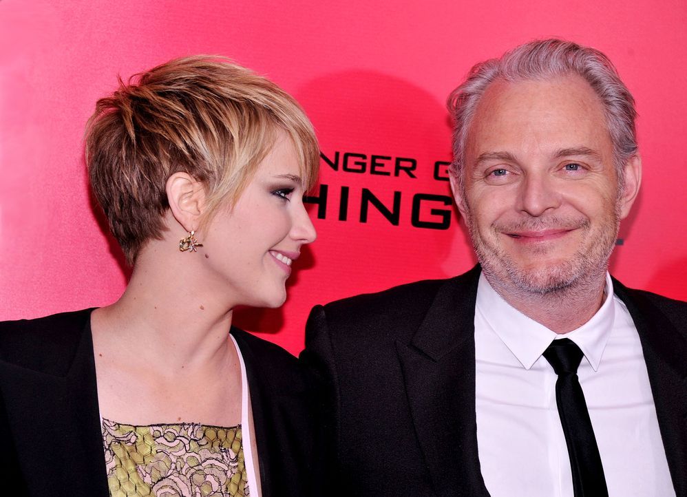 Catching-Fire-Premiere-NY-Jennifer-Lawrence-Francis-Lawrence-13-11-20-getty-AFP - Bildquelle: getty-AFP