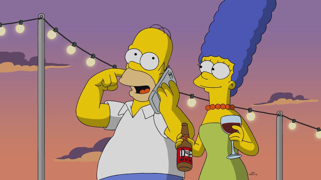 Homer (l.); Marge (r.) - Bildquelle: 2019-2020 Twentieth Century Fox Film Corporation.  All rights reserved.