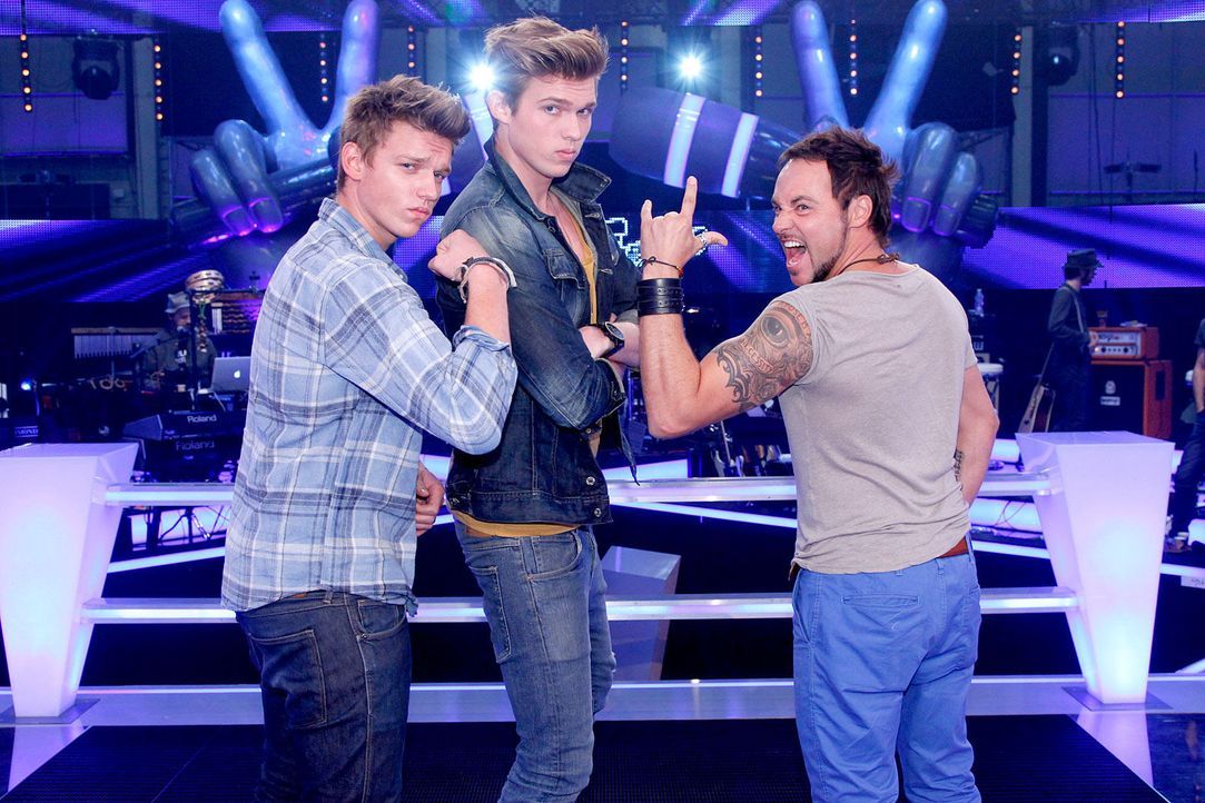 battle-rob-brueder-hain-02-the-voice-of-germany-richard-huebnerjpg 1700 x 1133 - Bildquelle: SAT.1/ProSieben/Richard Hübner