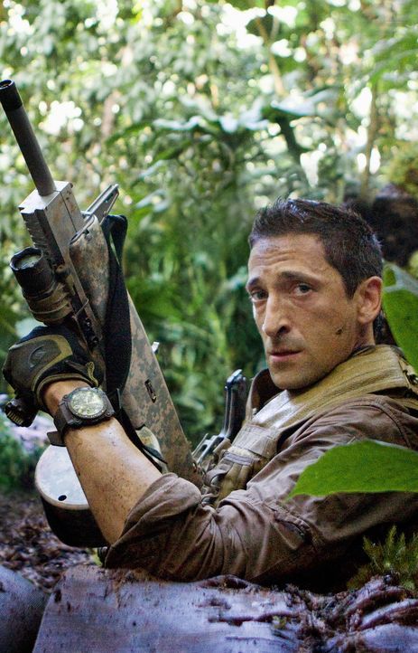 Der frühere US-Army-Soldat Royce (Adrien Brody) muss erleben, dass die blutrünstigen "Predators" ihn auf einen ihrer Planeten verschleppt haben, u... - Bildquelle: 2010 Twentieth Century Fox Film Corporation. All rights reserved.
