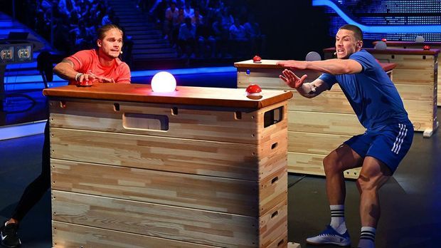 Schlag Den Star - Schlag Den Star - Rúrik Gíslason Und Robin Gosens - Aufholjagd Beim Duell Der Fußballoprofis