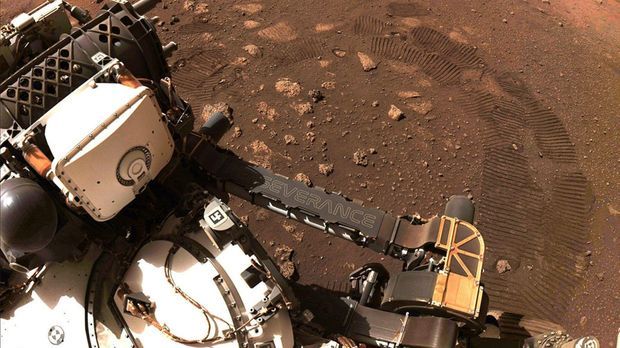 Rover "Perseverance" entnimmt 2. Probe aus Mars-Gestein