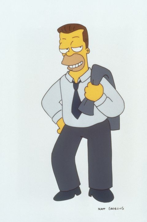 Homers Vater verrät seinem Sohn ein Geheimnis: Homer hat einen unehelichen Halbbruder. Die Überraschung ist groß, als sich der Halbbruder (Bild) als... - Bildquelle: und TM Twenthieth Century Fox Film Corporation - Alle Rechte vorbehalten