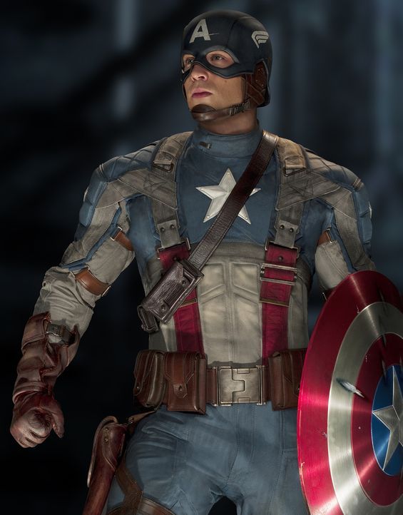 Kaum ist er der neue Kriegsheld, da steht auch schon Captain America (Chris Evans) die bisher größte Prüfung seines Lebens bevor: Der Kampf gegen... - Bildquelle: TM &   2011 Marvel Entertainment, LLC & subs. All Rights Reserved.