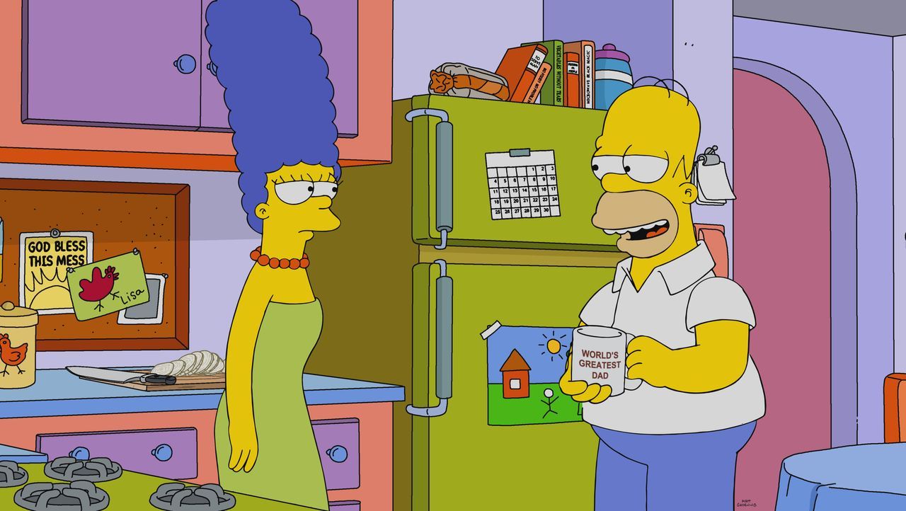 Marge (l.); Homer (r.) - Bildquelle: 2021 by 20th Television