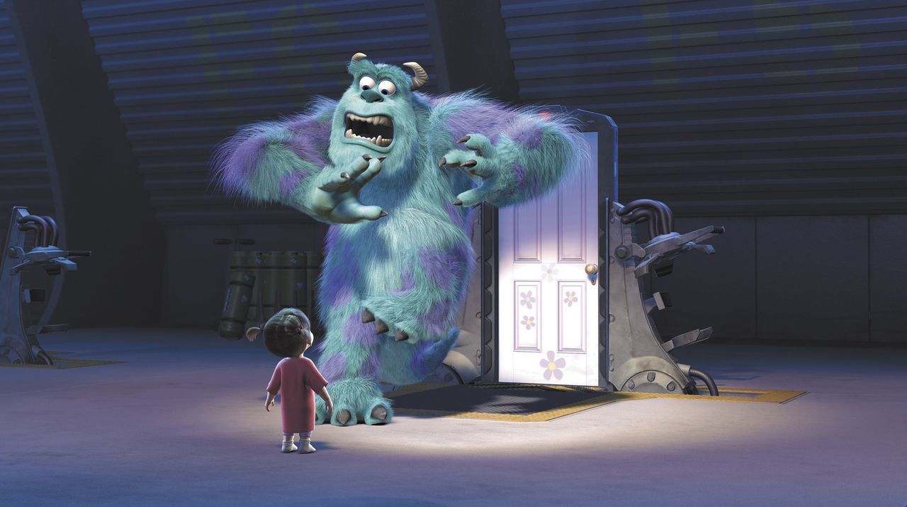 Ein Menschenkind in der Monsterwelt, das gab es noch nie! Noch dazu sind Kinder äußerst gefährlich und nur eine einzige Berührung könnte Sulley (r.)... - Bildquelle: Buena Vista Pictures