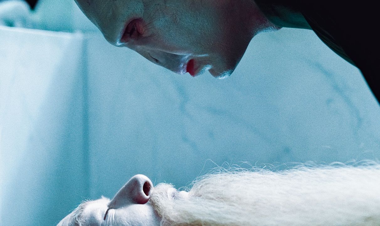 Lord Voldemort (Ralph Fiennes, oben) spürt das Grab von Professor Dumbledore (Michael Gambon, unten) auf und macht sich eine mächtige Waffe zu Eigen... - Bildquelle: 2010 Warner Bros.