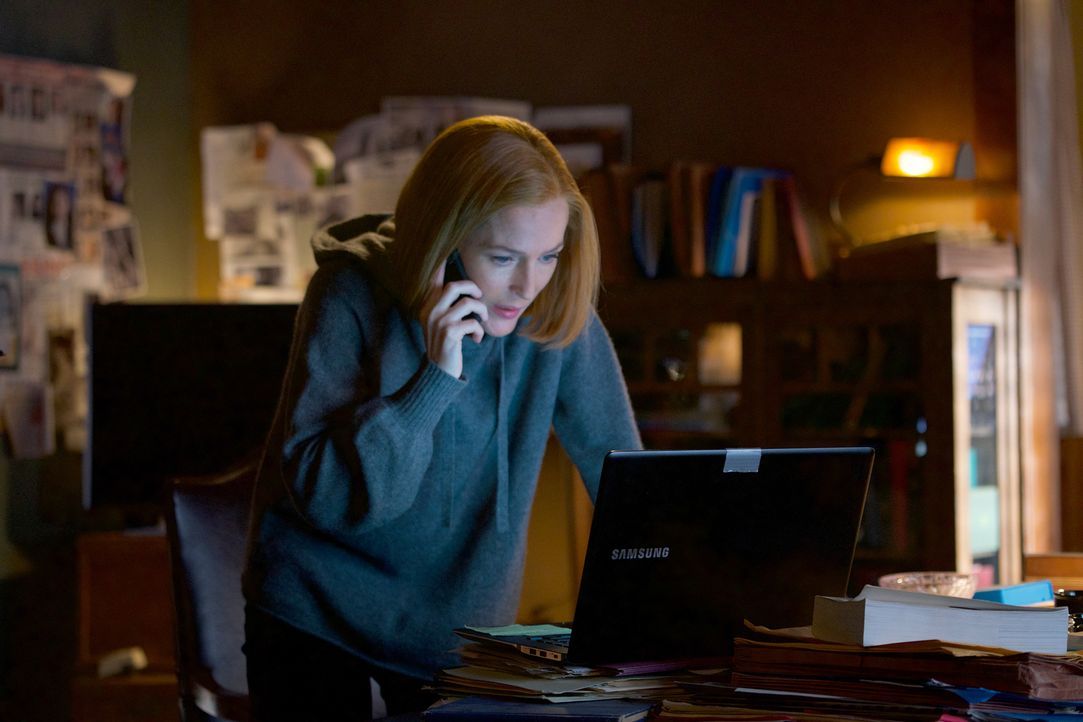 Kämpft bis zum bittere Ende für die Menschheit: Scully (Gillian Anderson) ... - Bildquelle: Shane Harvey 2018 Fox and its related entities.  All rights reserved.